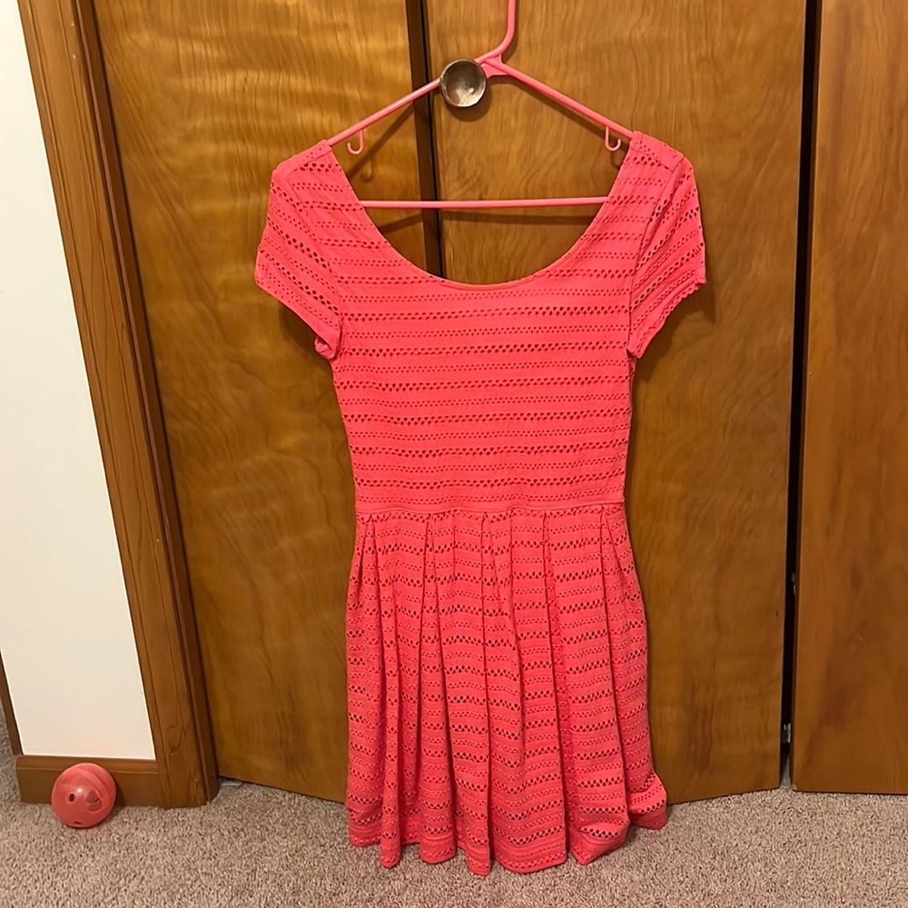 Pink So girls dress. size small
